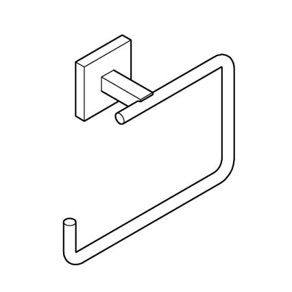 GROHE 40975000 - Поставка за хавлии START CUBE, лъскав хром