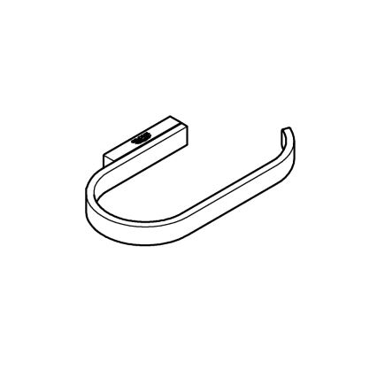 GROHE 41068GN0 - Държач за тоалетна хартия SELECTION златен