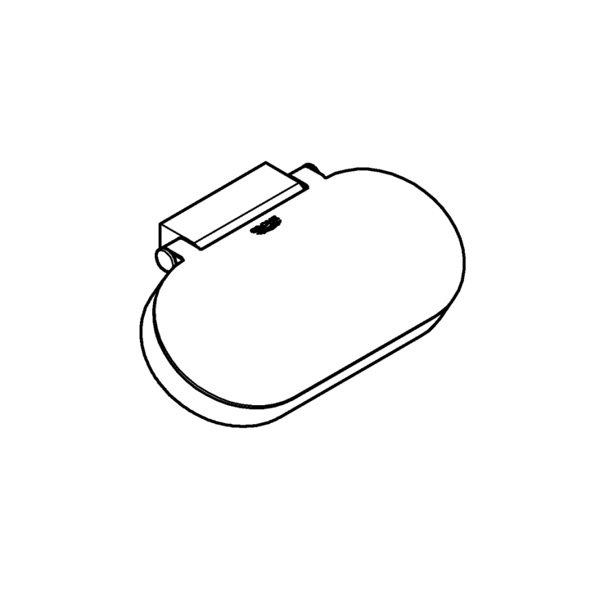 GROHE 41069000 - Държач за тоалетна хартия SELECTION лъскав хром