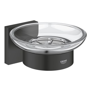 GROHE 410962430 - Сапунерка START CUBE 110 x 56 x 125 мм черна