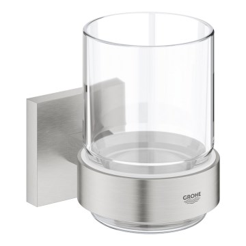 GROHE 41097DC0 - Чаша с държач START CUBE, неръждаема стомана