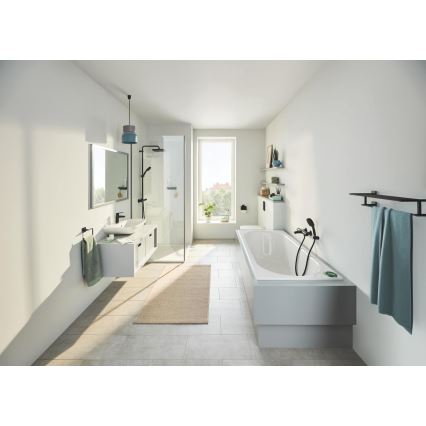 GROHE 410992430 - Многофункционална закачалка за кърпи START CUBE 600 мм, черна