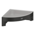 GROHE 411062430 - Ъглова душова полица ESSENTIALS 250 × 250 mm черна