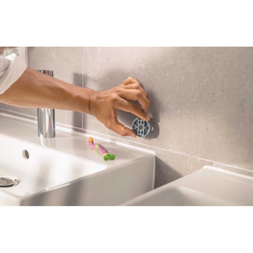 GROHE 41106DC0 - Ъглова поличка за душ START CUBE 200 x 200 x 60 mm неръждаема стомана