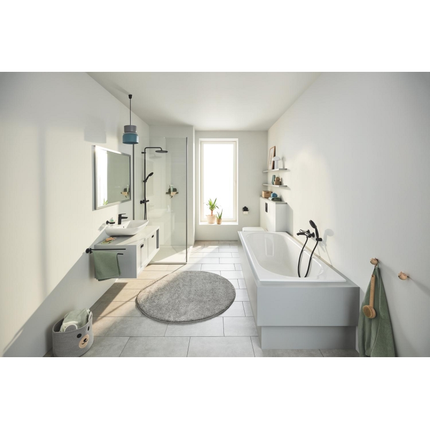 GROHE 411832430 - Поставка за кърпи START, 439 мм, черна