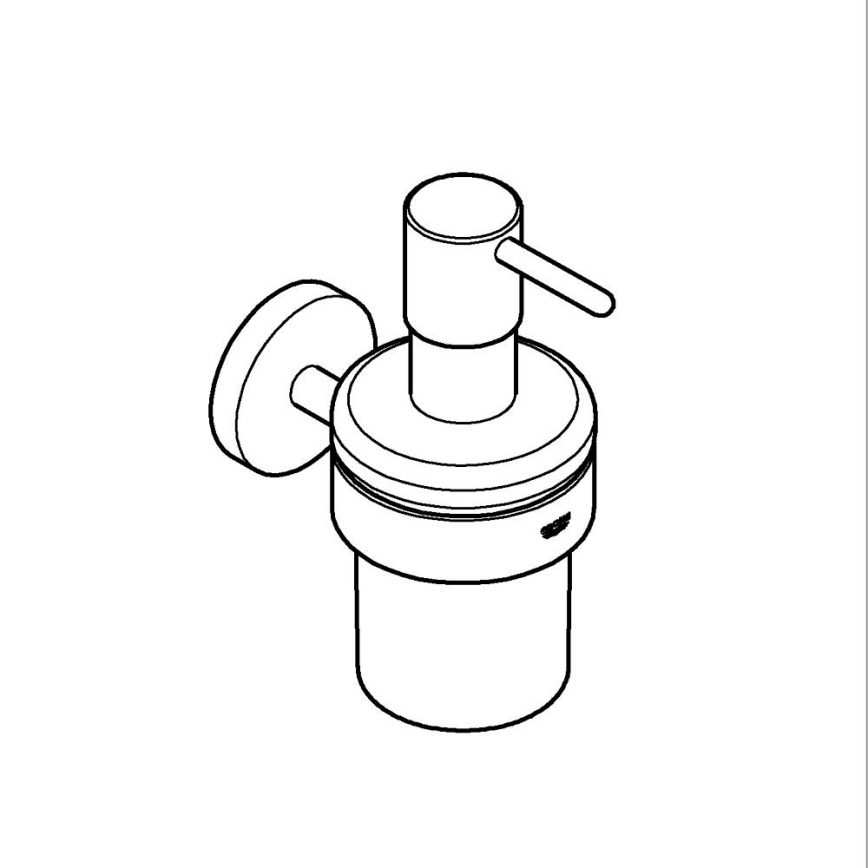 GROHE 41195000 - Дозатор за течен сапун START 160 мл, блестящ хром