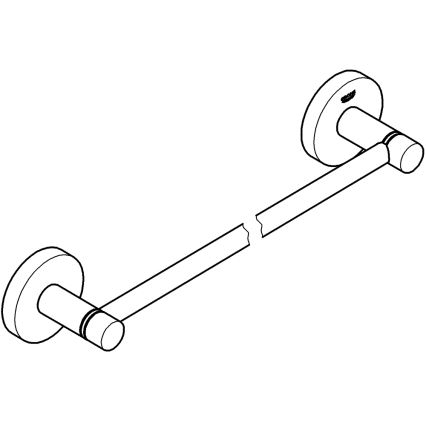 GROHE 41197000 - Държач за кърпи START 504 mm лъскав хром