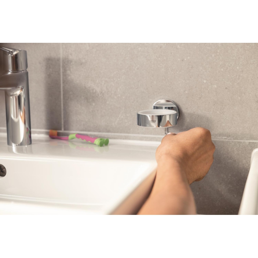 GROHE 41204DC0 - Комплект аксесоари за тоалетна 3 в 1 START от неръждаема стомана