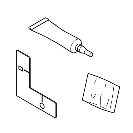 GROHE 41247000 - Лепилен комплект QUICKGLUE S прозрачен