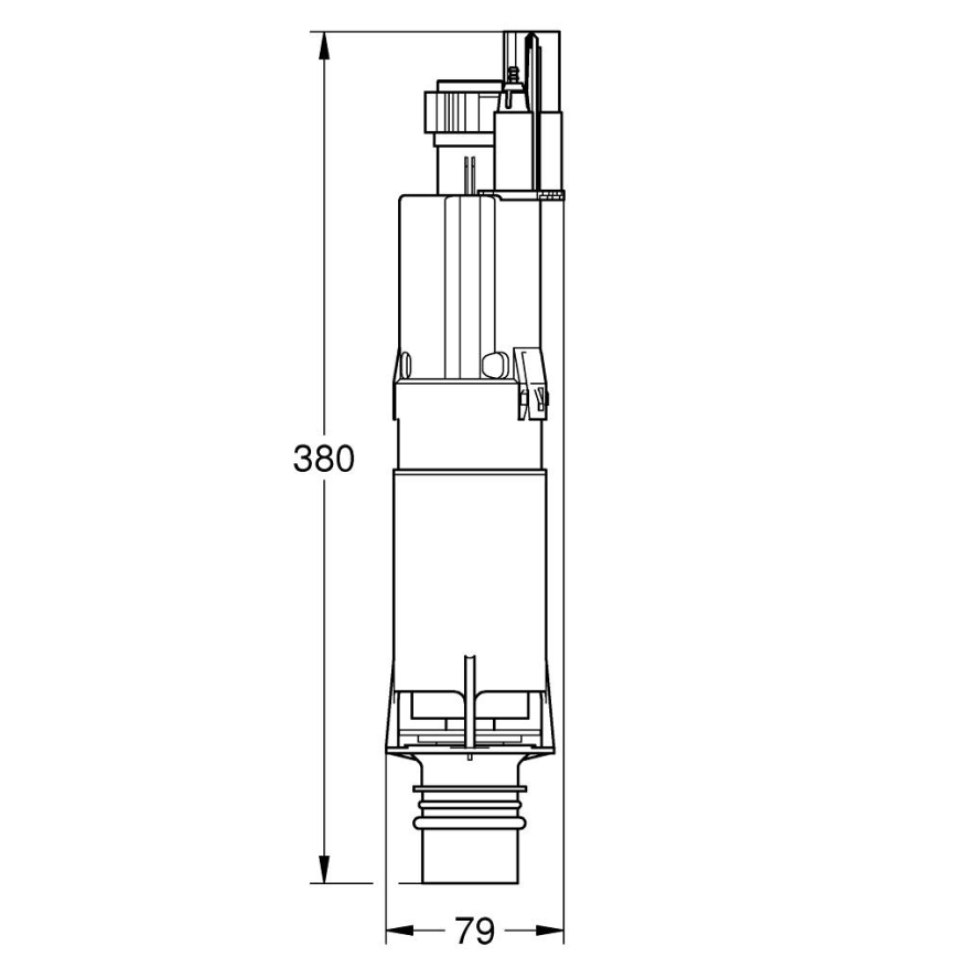 GROHE 42253000 - Изпускателен клапан AV1, лъскав хром