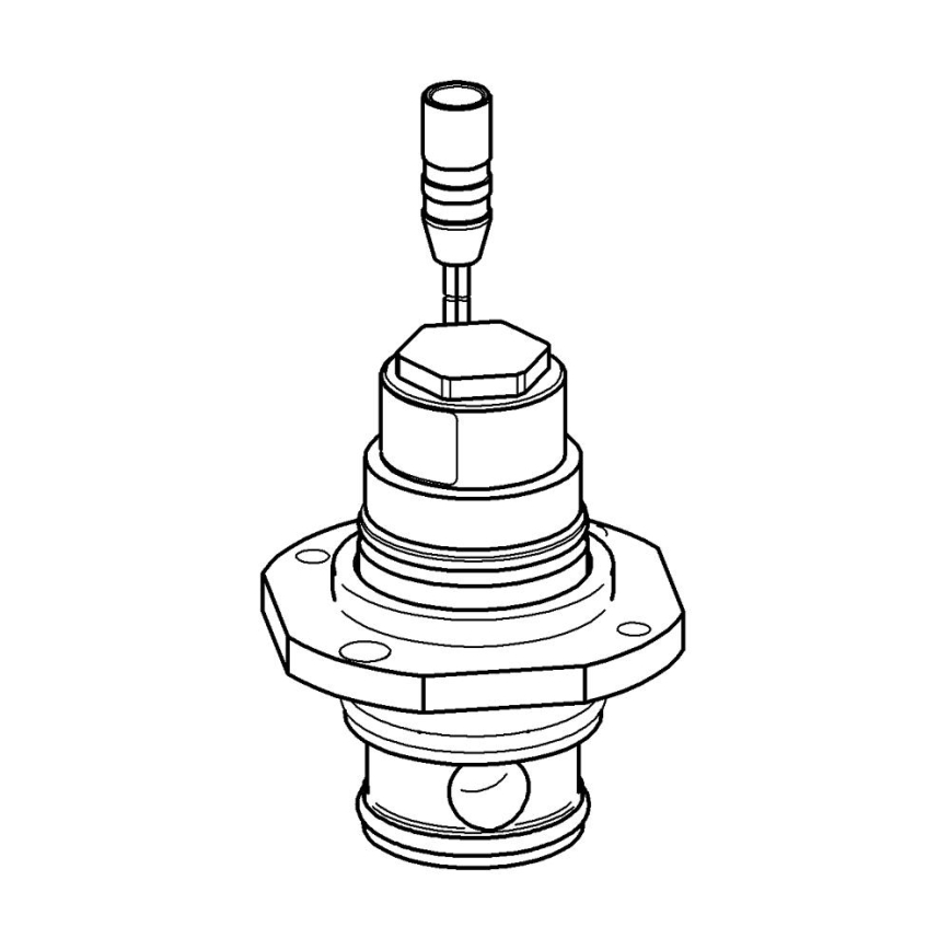 GROHE 42791000 - Магнитен клапан с мрежест филтър за 37751, блестящ хром