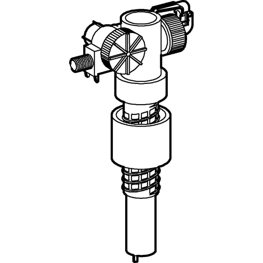GROHE 43537000 - Попълващ клапан бял