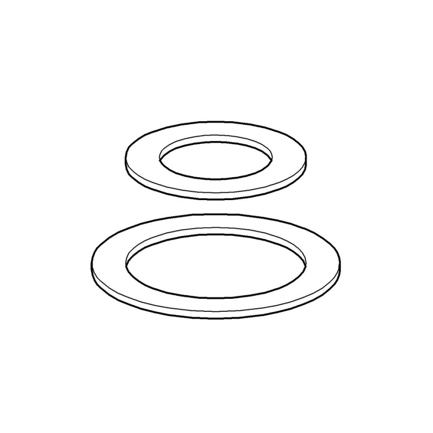 GROHE 43808000 - Черно уплътнение за бутало на изпускателния механизъм