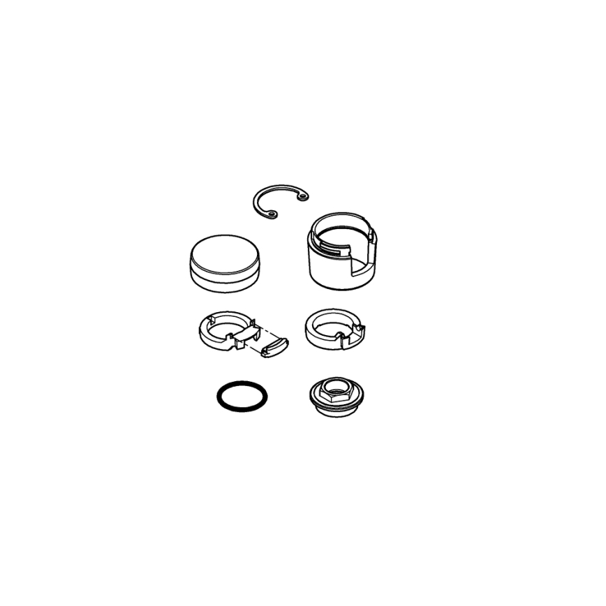 GROHE 46023000 - Лост EUROMIX, полирано хромово покритие