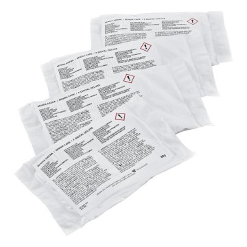 GROHE 4697700M - Препарат против котлен камък SENSIA ARENA, 4 × 80 г, бял