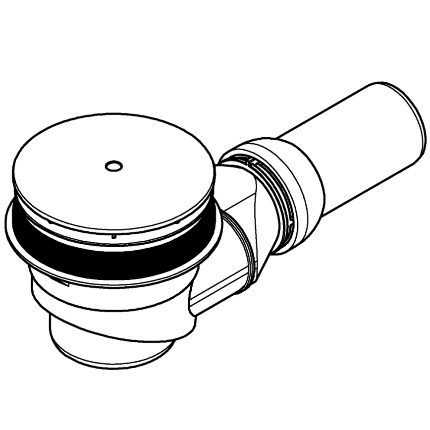 GROHE 49534000 - Комплект за оттичане за универсални душ корита Ø 112 мм, хром