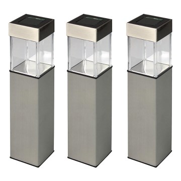 Grundig 90048 - К-кт 3бр. соларна лампа LED/5,5x28cм
