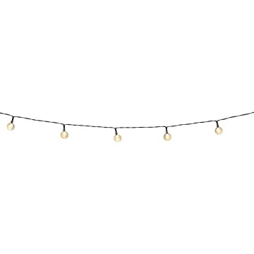 Grundig - LED Димируем соларен верига 50xLED/8 функции 9,35m IP44 топло бяло + дистанционно управление