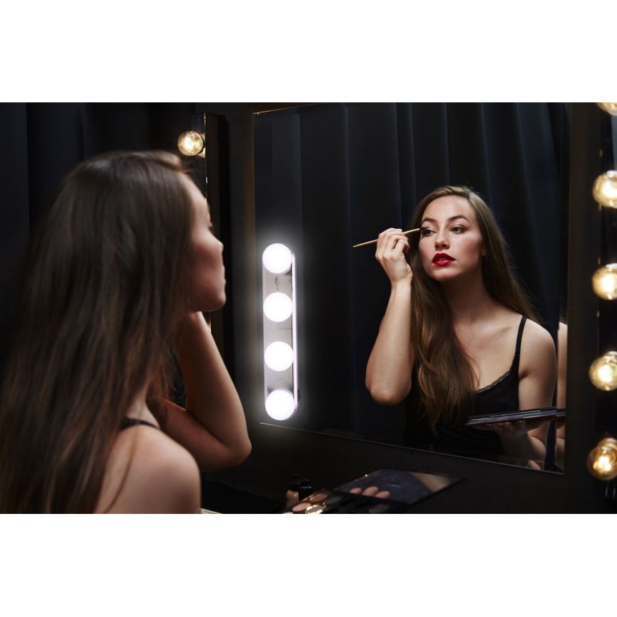 Grundig - LED Лампа за огледало 4xLED/4xAA