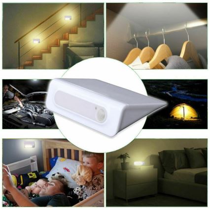 Grundig - LED Нощна лампа със сензор LED/3xAAA