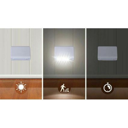 Grundig - LED Нощна лампа със сензор LED/3xAAA