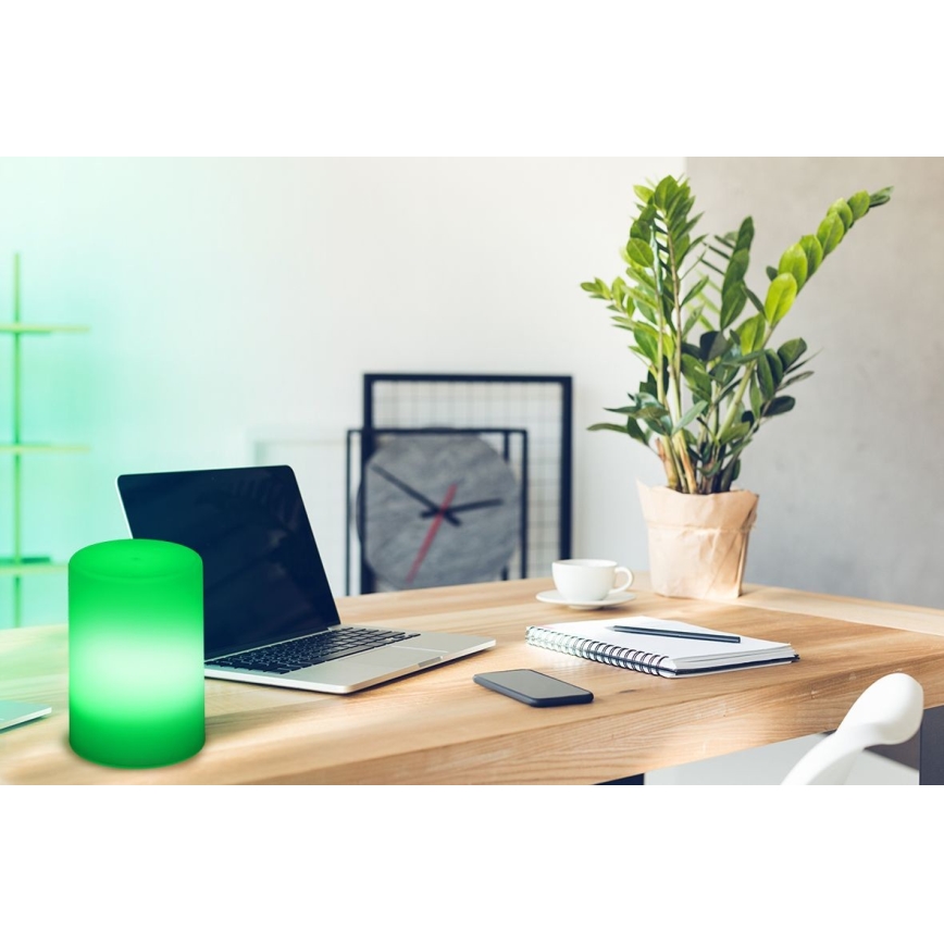Grundig - LED RGB Димируема настолна лампа LED/3xAAA + дистанционно