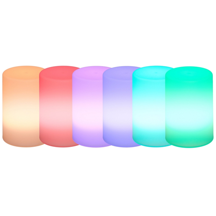 Grundig - LED RGB Димируема настолна лампа LED/3xAAA + дистанционно