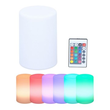 Grundig - LED RGB Димируема настолна лампа LED/3xAAA + дистанционно