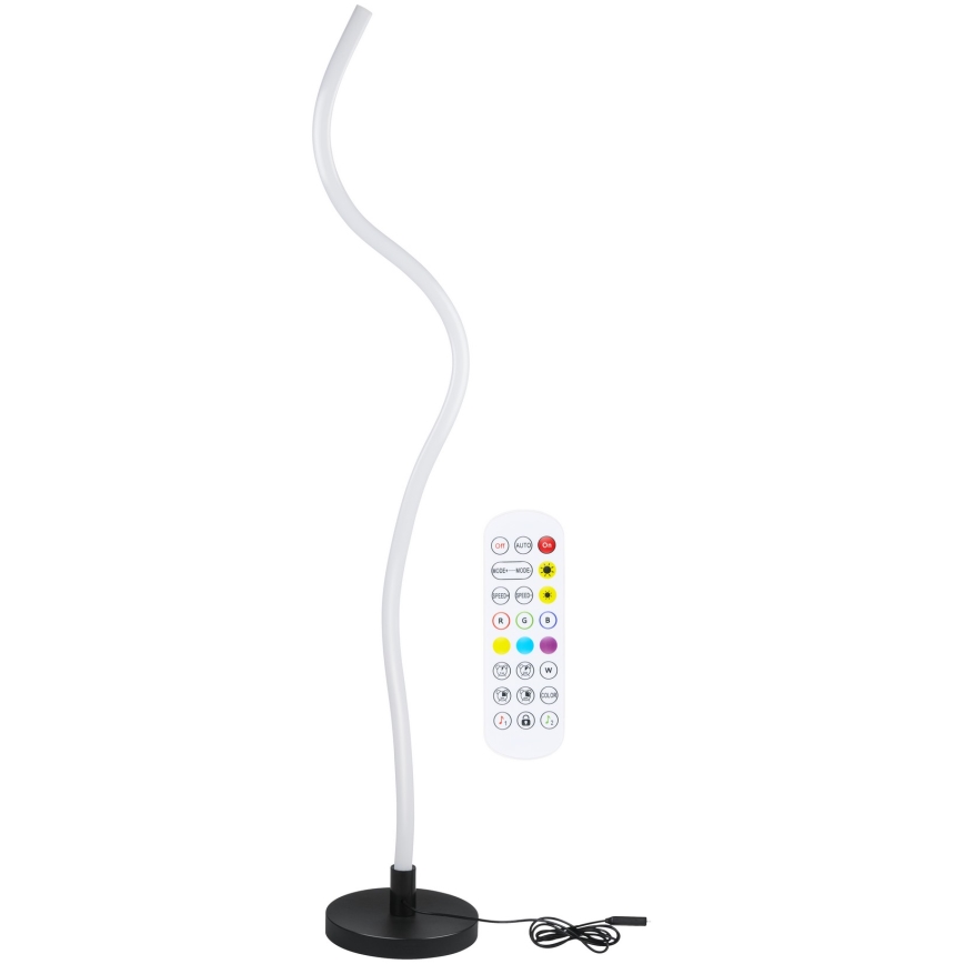 Grundig - LED RGB димируема подова лампа LED/5W/5V + дистанционно управление