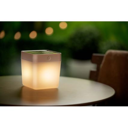 Grundig - LED RGB Соларна лампа LED/3,7V