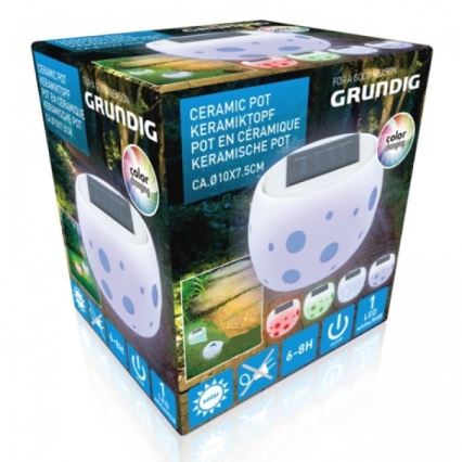 Grundig - LED Солар. лампа 2xLED/0,06W/1,2V