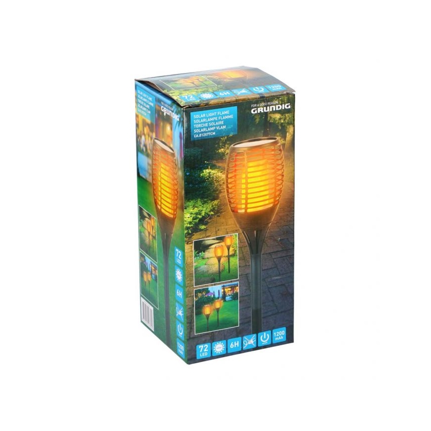Grundig - LED Соларна лампа 30xLED/1,2V 600 mAh IP44