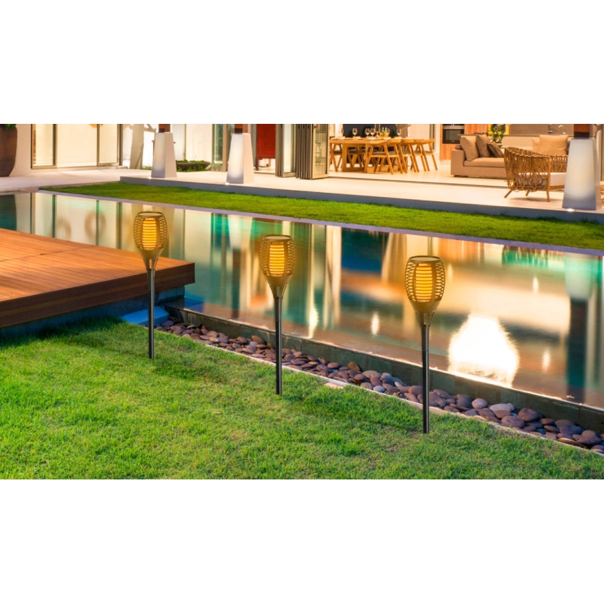 Grundig - LED Соларна лампа LED/1xAA