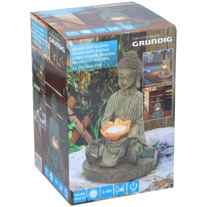 Grundig - LED Соларна лампа със сензор LED/1,2V