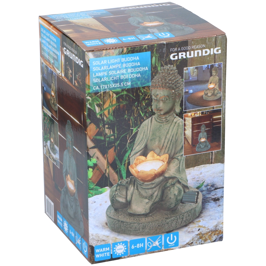 Grundig - LED Соларна лампа със сензор LED/1,2V