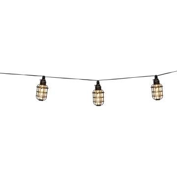 Grundig - LED Соларна верига 10xLED 3,8m IP44 топло бяло
