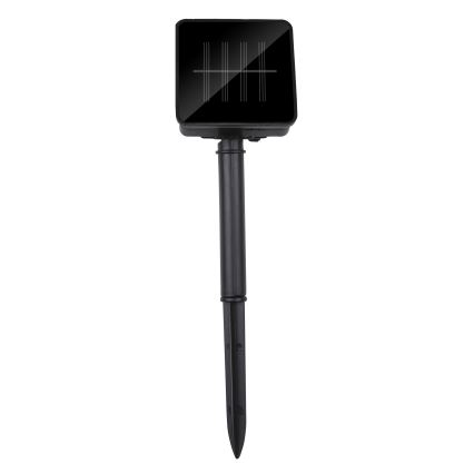 Grundig - LED Соларна верига 50xLED/8 функции 6,9m топло бяло