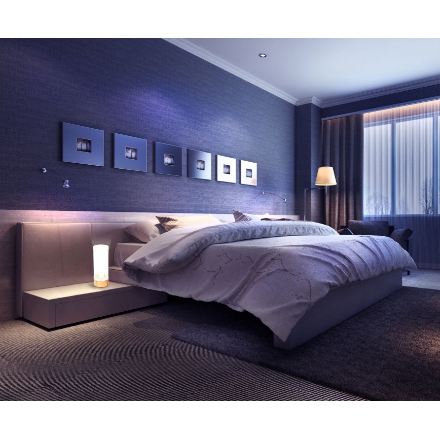 Grundig - Настолна лампа 1xE27/40W/230V