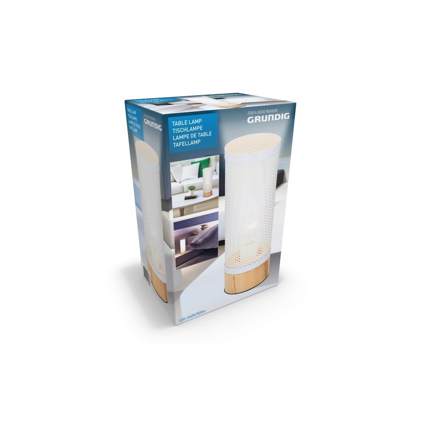 Grundig - Настолна лампа 1xE27/40W/230V