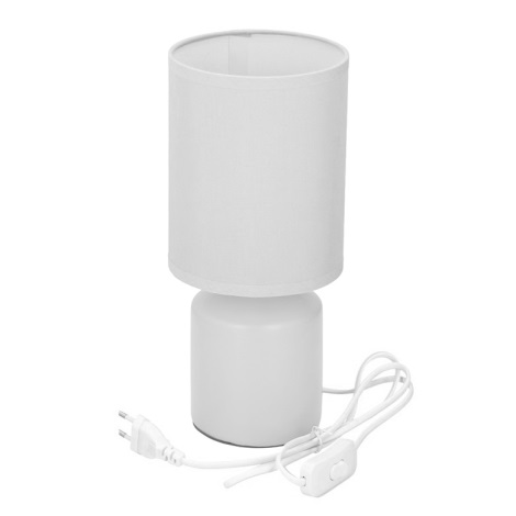 Grundig - Настолна лампа 1xE27/40W/230V бяла