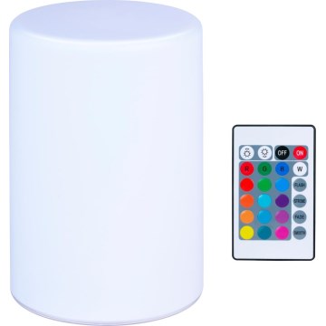 Grundig - RGB регулируема настолна LED лампа, LED/3xAAA + дистанционно управление