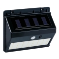 Grundig - соларен стенен аплик с вграден сензор, LED, 1,2V 600 mAh, IP44