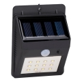 Grundig - Соларно LED стенно осветително тяло със сензор за движение LED/1,2V 600 mAh IP44