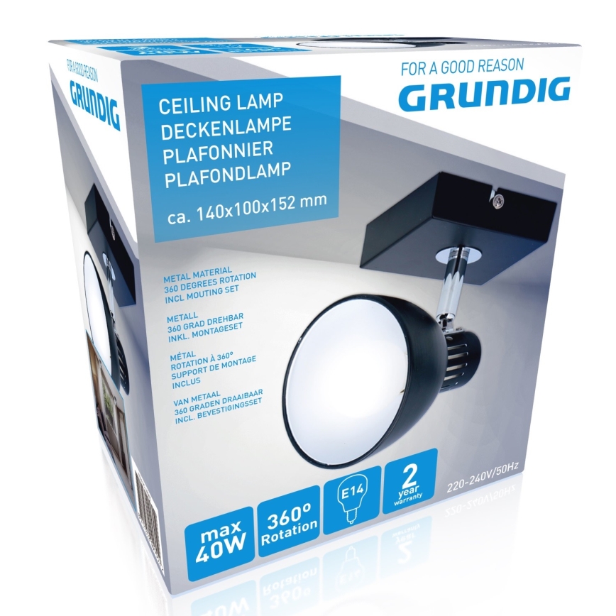 Grundig - Спот 1xE14/40W/230V