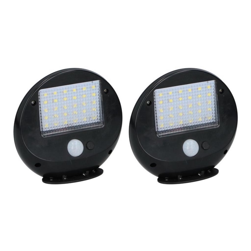 Grundig - К-кт 2x LED Соларен аплик със сензор LED/3,2V 600 mAh