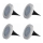 Grundig - К-кт 4 бр. LED соларни лампи LED/1W/1,2V IP65