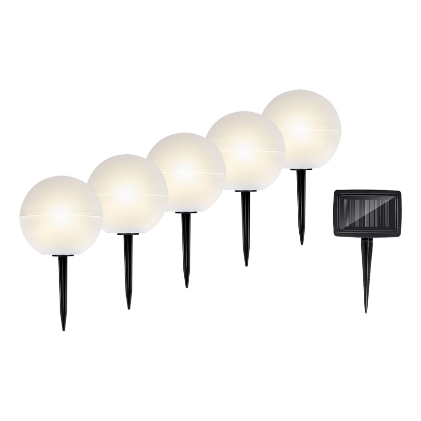 Grundig - К-кт 5x LED RGBW  Соларна лампа LED/3,2V IP44