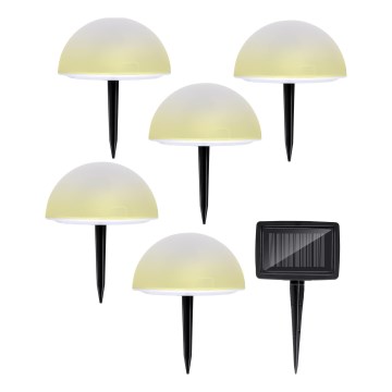 Grundig - К-кт 5x LED RGBW Соларна лампа LED/3,2V IP44