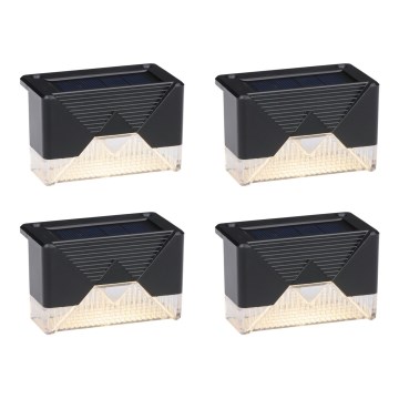 Grundig - Комплект от 4 бр. LED соларни стенни лампи LED/1,2V 600 mAh IP44
