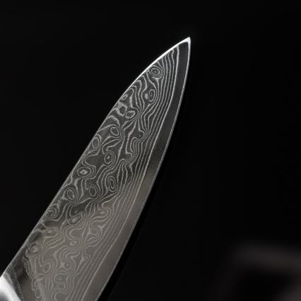 Gudaro - Дамасков кухненски нож TAKUMI 3,5, 67 слоя стомана, дължина 9,5 cm, орех